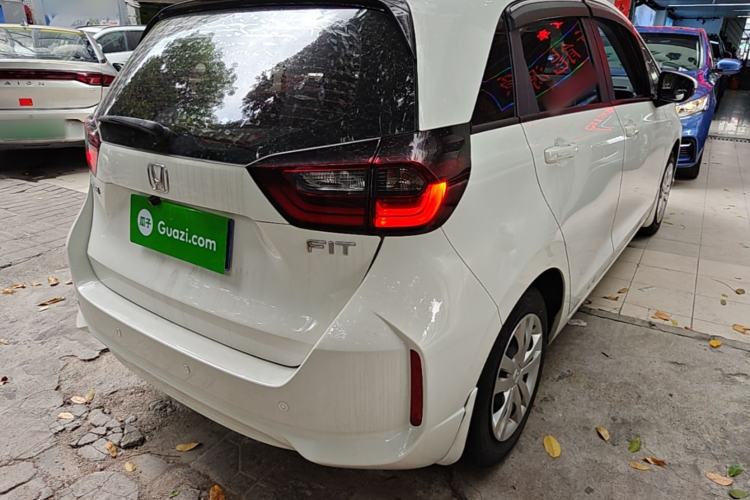 Used Honda Fit 2021 1.5L CVT Trend Edition Rear Right 45 Deg