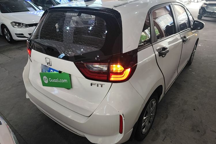 Used Honda Fit 2021 1.5L CVT Trend Edition Rear Right 45 Deg