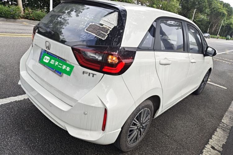 Used Honda Fit 2021 1.5L CVT Trend Edition Rear Right 45 Deg
