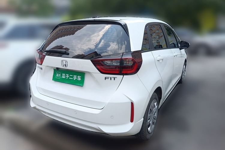 Used Honda Fit 2021 1.5L CVT Trend Edition Rear Right 45 Deg