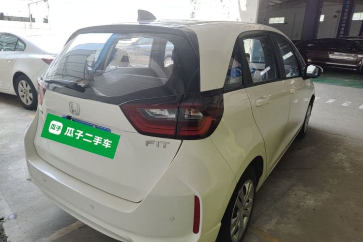 Used Honda Fit 2021 1.5L CVT Trend Edition Rear Right 45 Deg
