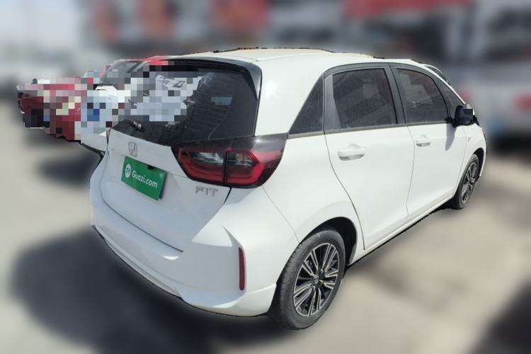 Used Honda Fit 2021 1.5L CVT Trend Edition Rear Right 45 Deg