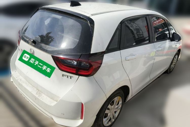Used Honda Fit 2021 1.5L CVT Trend Edition Rear Right 45 Deg