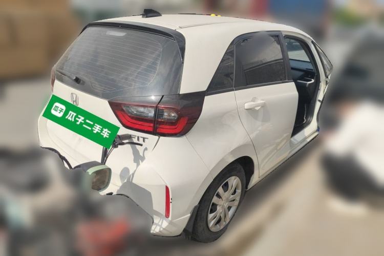 Used Honda Fit 2021 1.5L CVT Trend Edition Rear Right 45 Deg