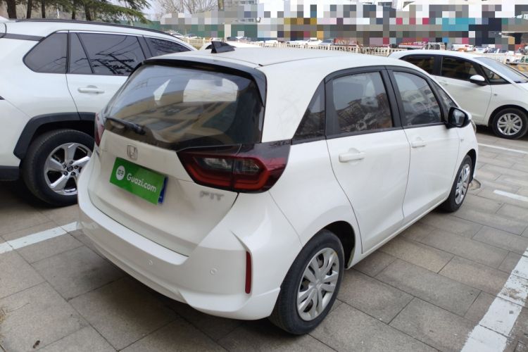 Used Honda Fit 2021 1.5L CVT Trend Edition Rear Right 45 Deg
