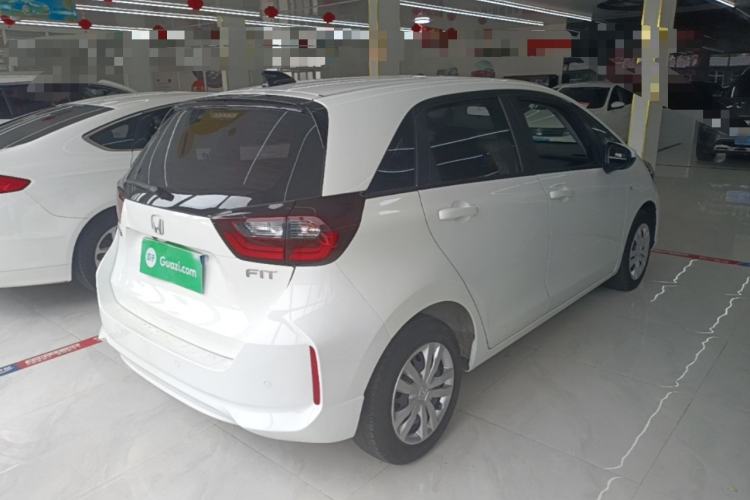 Used Honda Fit 2021 1.5L CVT Trend Edition Rear Right 45 Deg