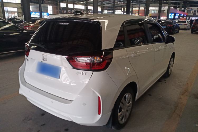 Used Honda Fit 2021 1.5L CVT Trend Edition Rear Right 45 Deg