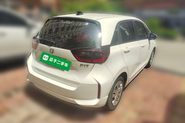 Used Honda Fit 2021 1.5L CVT Trend Edition Rear Right 45 Deg
