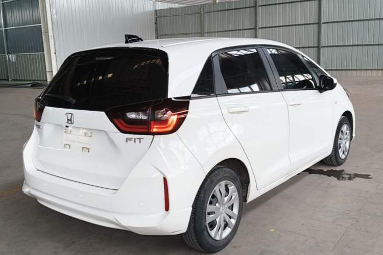 Used Honda Fit 2021 1.5L CVT Trend Edition Rear Right 45 Deg