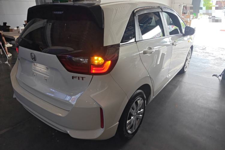 Used Honda Fit 2021 1.5L CVT Trendy Edition Rear Right 45 Deg