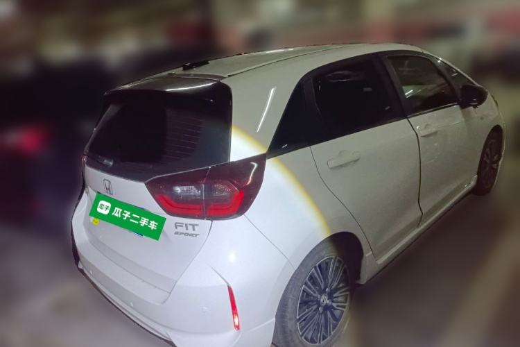Used Honda Fit 2021 1.5L CVT Trendy Run Pro Edition Rear Right 45 Deg