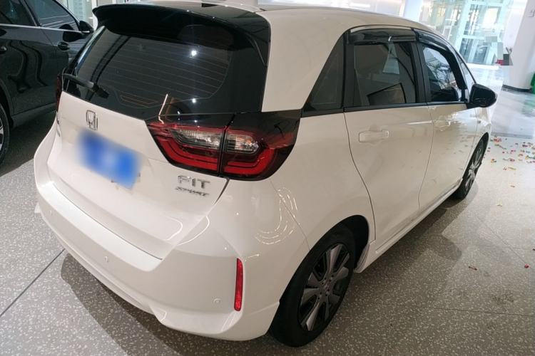 Used Honda Fit 2021 1.5L CVT Trendy Run Pro Edition Rear Right 45 Deg