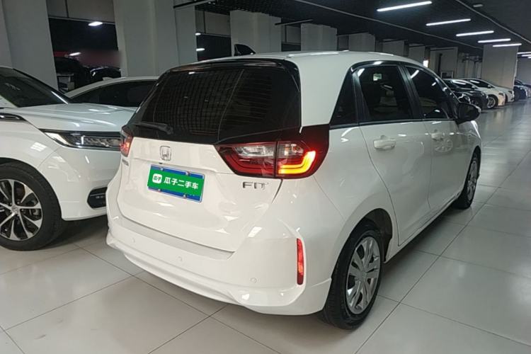 Used Honda Fit 2021 1.5L CVT Trendy Sports Edition Rear Right 45 Deg