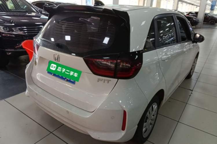 Used Honda Fit 2021 1.5L CVT Trend Edition Rear Right 45 Deg