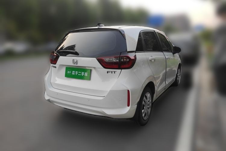 Used Honda Fit 2021 1.5L CVT Trend Edition Rear Right 45 Deg