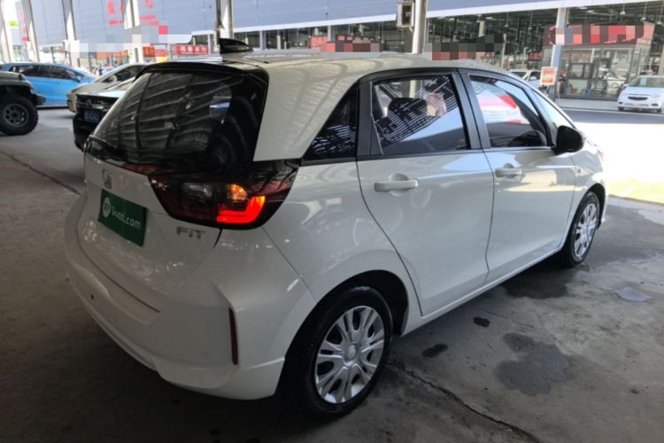 Used Honda Fit 2021 1.5L CVT Trend Edition Rear Right 45 Deg