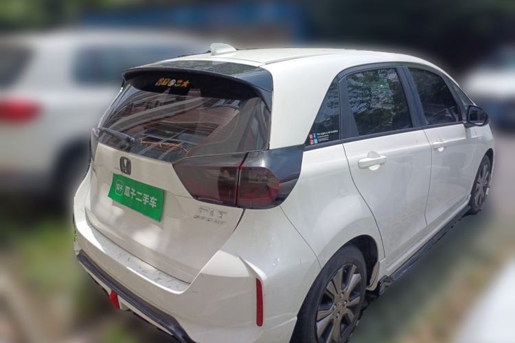 Used Honda Fit 2021 1.5L CVT Trendy Sports Edition Rear Right 45 Deg