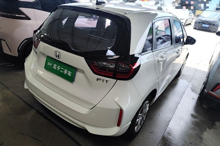 Used Honda Fit 2021 1.5L CVT Trend Edition Rear Right 45 Deg