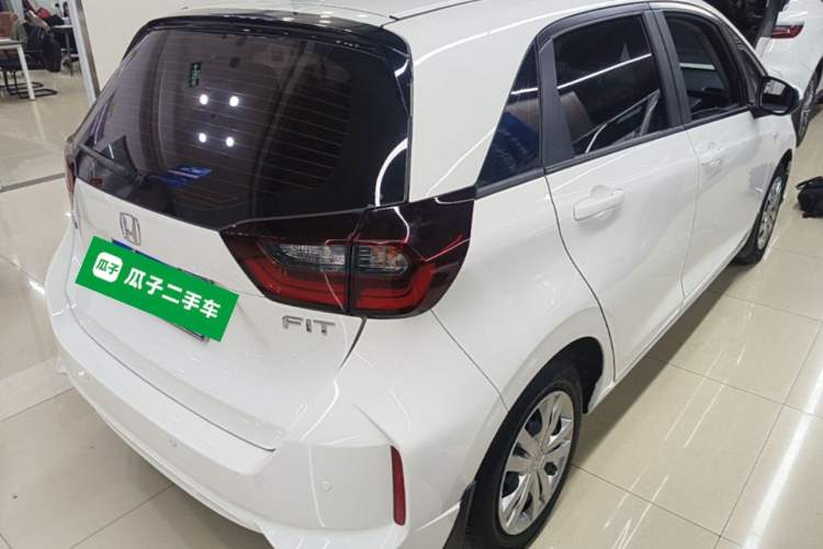 Used Honda Fit 2021 1.5L CVT Trendy Sports Edition Rear Right 45 Deg
