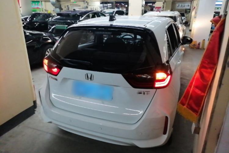 Used Honda Fit 2021 1.5L CVT Trend Edition Rear Right 45 Deg