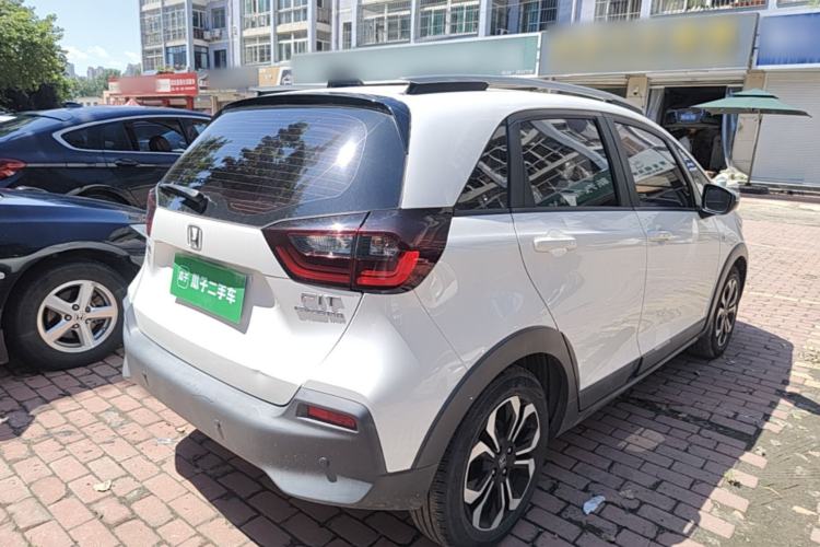 Used Honda Fit 2021 1.5L CVT Trendy Version Rear Right 45 Deg