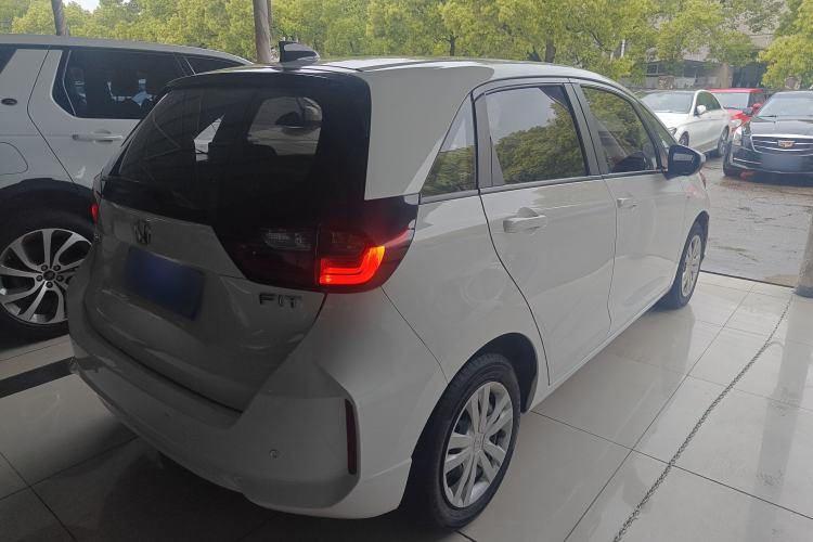 Used Honda Fit 2021 1.5L CVT Trend Edition Rear Right 45 Deg
