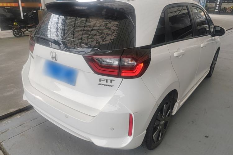 Used Honda Fit 2021 1.5L CVT Trendy Sports Edition Rear Right 45 Deg
