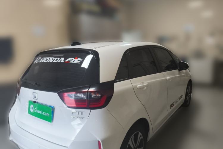 Used Honda Fit 2021 1.5L CVT Trend Edition Rear Right 45 Deg
