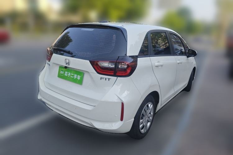 Used Honda Fit 2021 1.5L CVT Trend Edition Rear Right 45 Deg