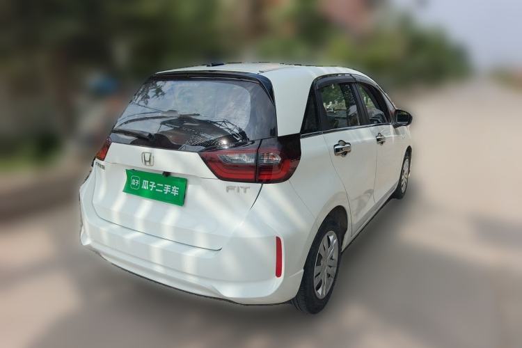 Used Honda Fit 2021 1.5L CVT Trend Edition Rear Right 45 Deg