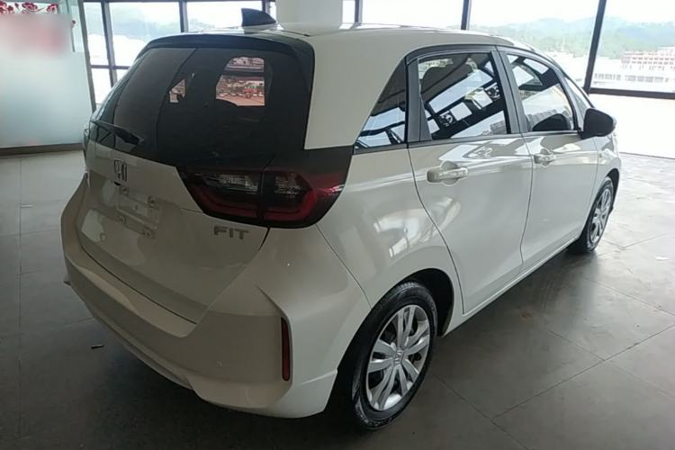 Used Honda Fit 2021 1.5L CVT Trend Edition Rear Right 45 Deg
