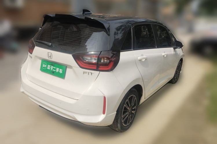 Used Honda Fit 2021 1.5L CVT Trend Edition Rear Right 45 Deg