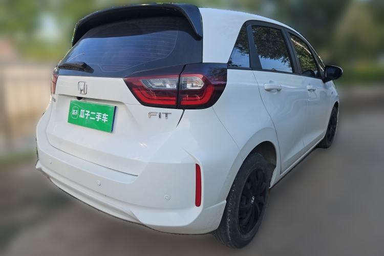 Used Honda Fit 2021 1.5L CVT Trend Edition Rear Right 45 Deg