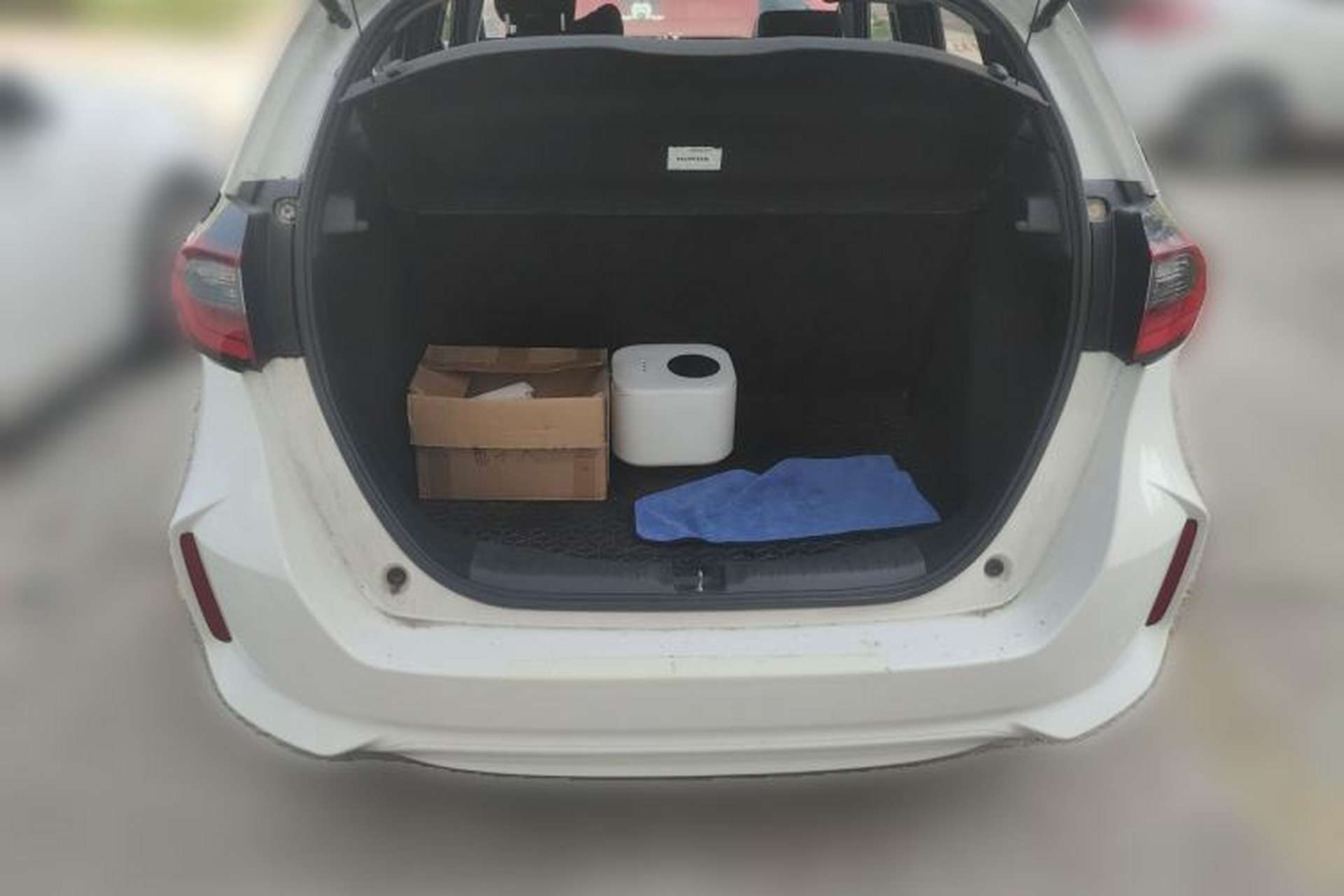 Used Honda Fit 2021 1.5L CVT Trend Edition Trunk