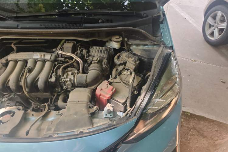 Used Honda Fit 2022 1.5L CVT Trendy Sunroof Edition Engine Bay Left
