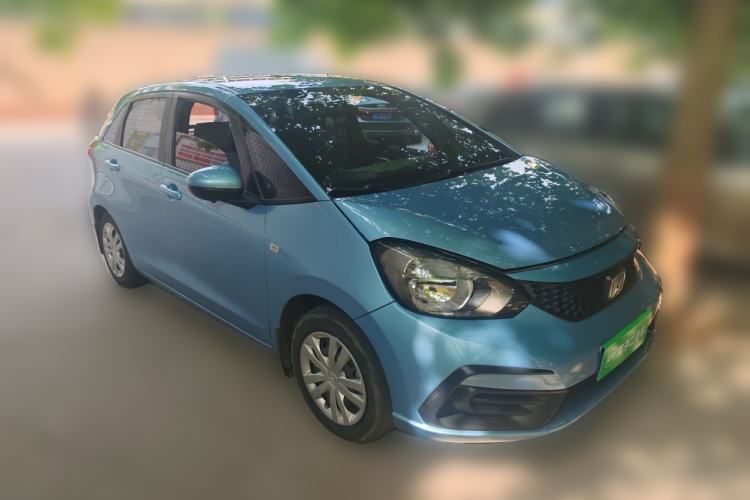 Used Honda Fit 2022 1.5L CVT Trendy Sunroof Edition Front Right 45 Deg