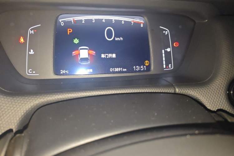 Used Honda Fit 2022 1.5L CVT Acura MUGEN Edition Odometer Close Up