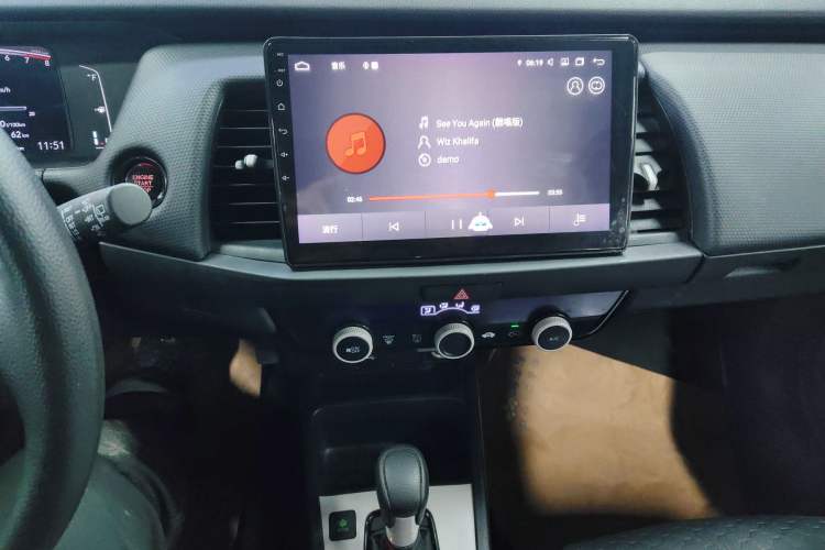 Used Honda Fit 2022 1.5L CVT Trendy Sunroof Edition Audio And AC Panel