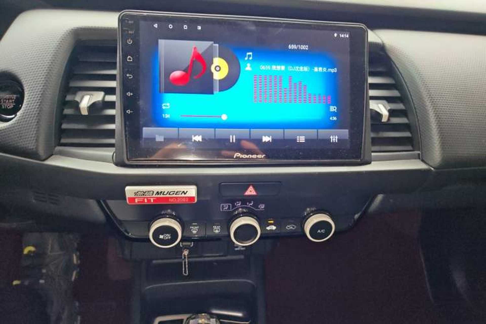 Used Honda Fit 2022 1.5L CVT Acura MUGEN Edition Audio And AC Panel