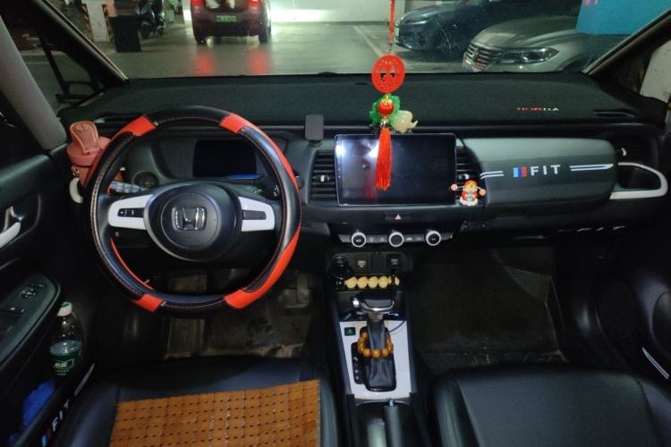 Used Honda Fit 2022 1.5L CVT Trendy Sunroof Edition Center Console