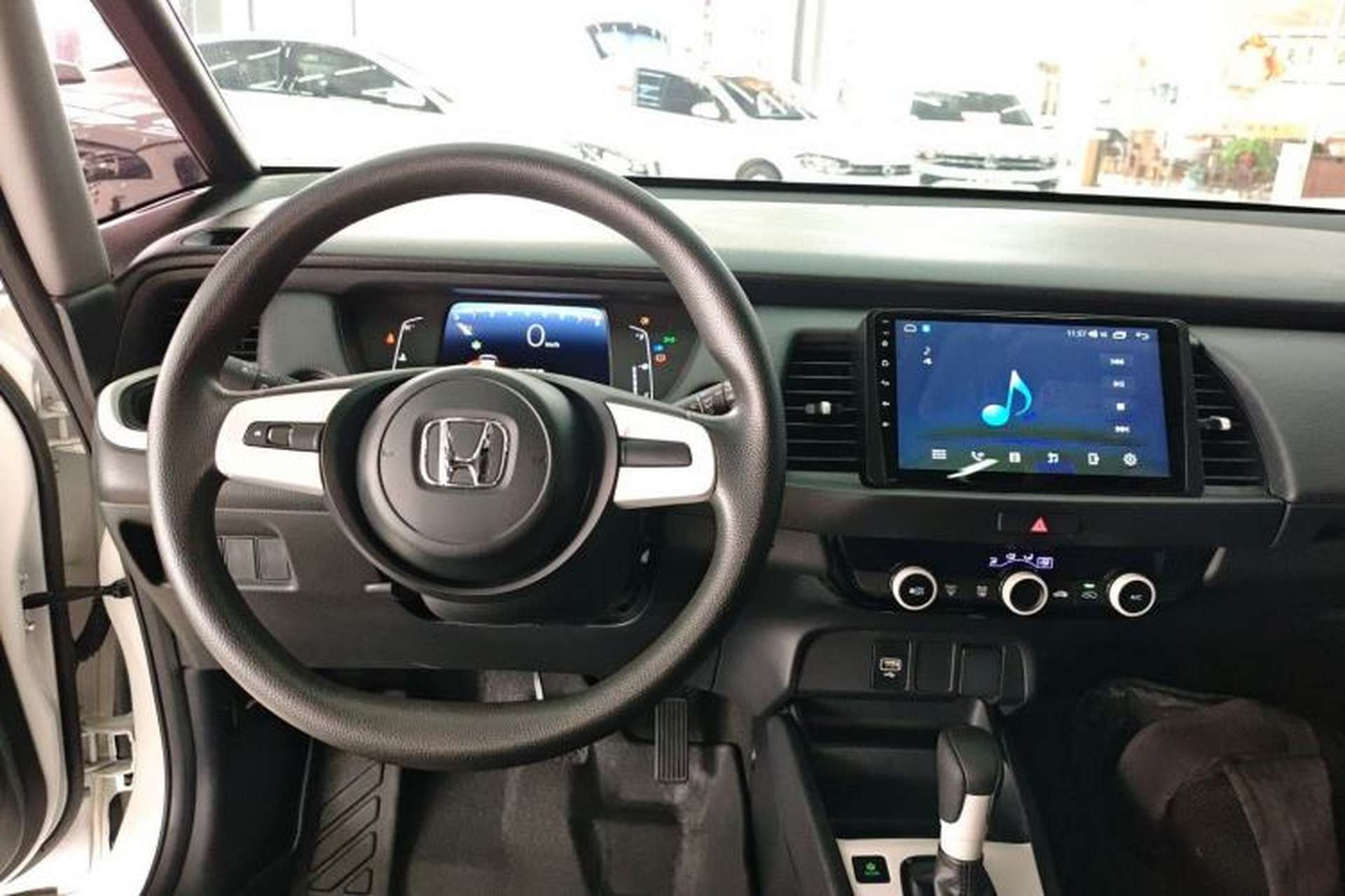 Used Honda Fit 2022 1.5L CVT Trendy Sunroof Edition Center Console