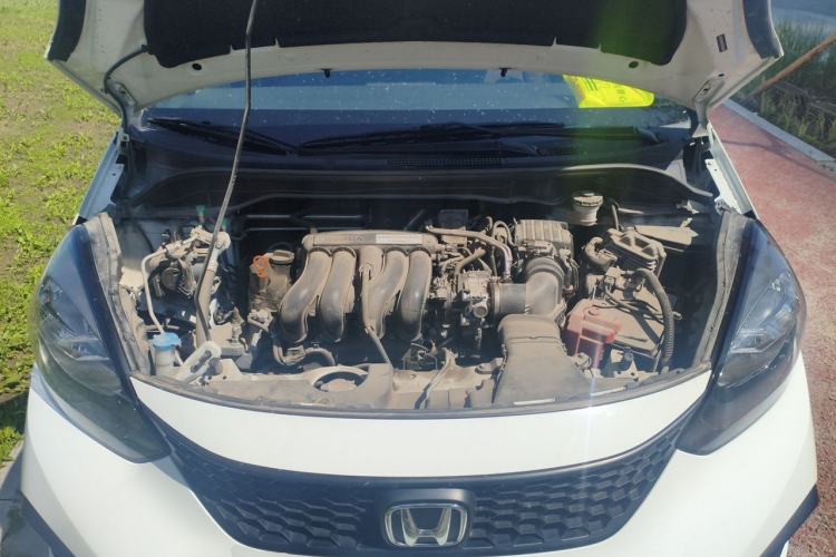 Used Honda Fit 2022 1.5L CVT Trendy Sunroof Edition Engine Bay