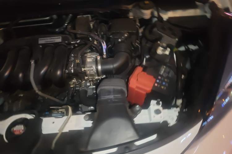 Used Honda Fit 2022 1.5L CVT Trendy Sunroof Edition Engine Bay Left
