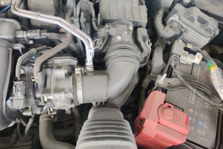 Used Honda Fit 2022 1.5L CVT Trendy Sunroof Edition Engine Bay Left