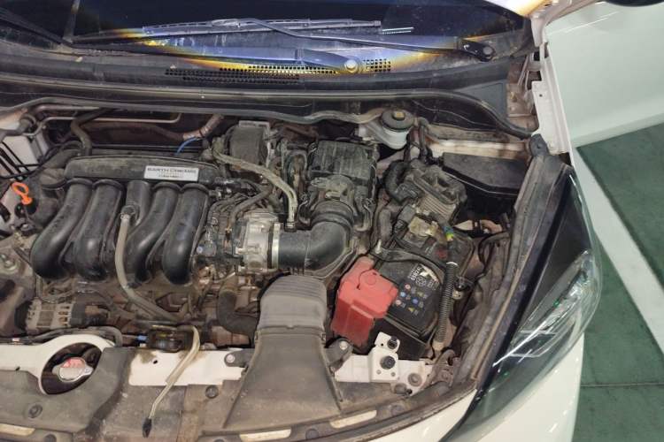 Used Honda Fit 2022 1.5L CVT Trendy Sunroof Edition Engine Bay Left
