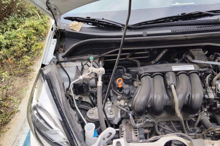 Used Honda Fit 2022 1.5L CVT Trendy Sunroof Edition Engine Bay Right