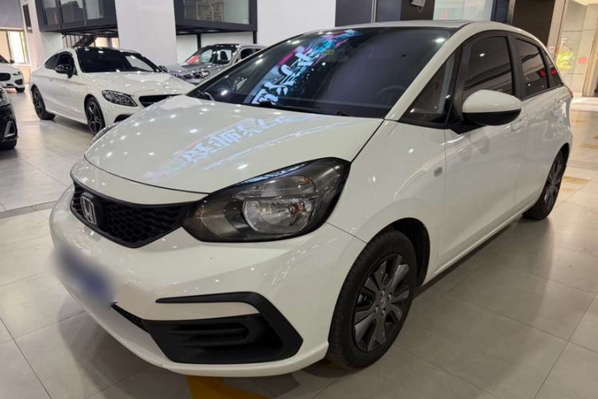 Used Honda Fit 2022 1.5L CVT Trendy Sunroof Edition Front Left 45 Deg