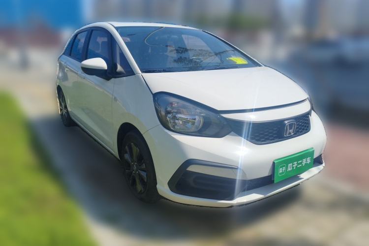 Used Honda Fit 2022 1.5L CVT Trendy Sunroof Edition Front Right 45 Deg