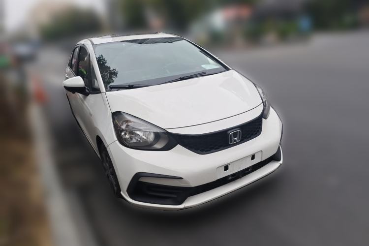 Used Honda Fit 2022 1.5L CVT Trendy Sunroof Edition Front Right 45 Deg