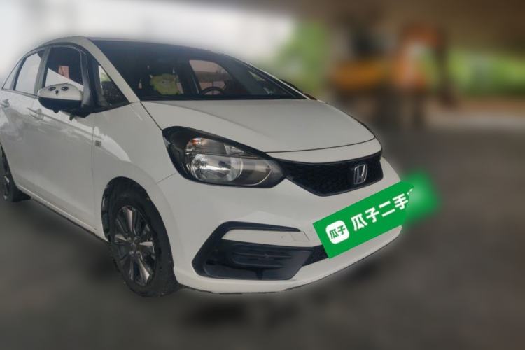 Used Honda Fit 2022 1.5L CVT Trendy Sunroof Edition Front Right 45 Deg